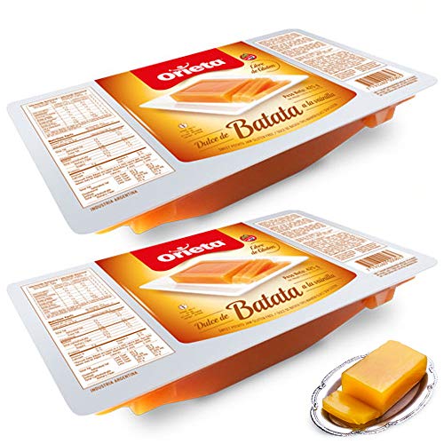 2 Pack Orieta Dulce De Batata Sweet Potato Jam Vanilla Paste Spr