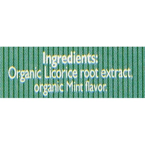 Zot 100% Organic Licorice, Original, 0.4-Ounce Flip Top Boxes P