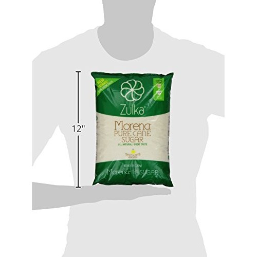 Zulka Morena Pure Cane Sugar - 4 LB Pack of 1