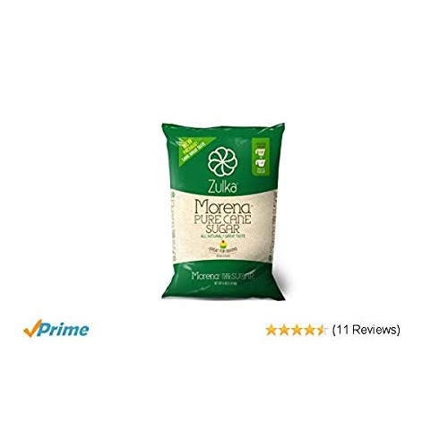 Zulka Morena Pure Cane Sugar, Unfined &Amp; Non-Gmo All Natural Suga