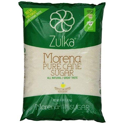 Zulka Morena Pure Cane Sugar, Unfined &Amp; Non-Gmo All Natural Suga