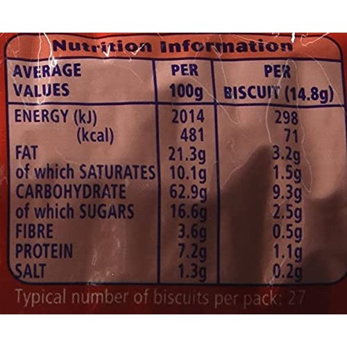 McVities Digestive Biscuits 400g - Pack of 3 Orignal Digestiv...