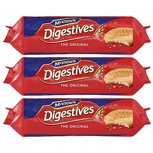 McVities Digestive Biscuits 400g - Pack of 3 Orignal Digestiv...
