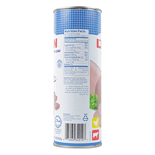 Zwan Luncheon Halal Loaf Meat, Chicken/Beef, 29.5 Ounce