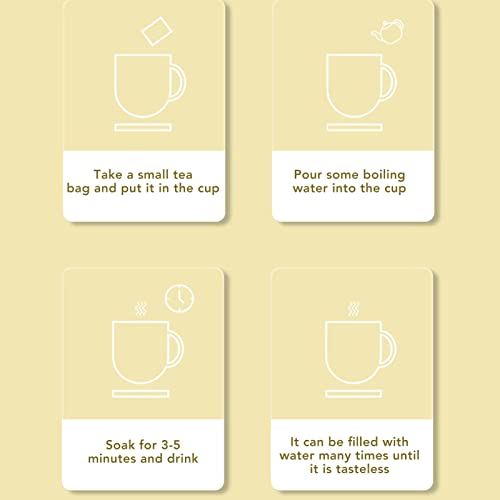 Zyyini Tea, Health Herbal Drink Bags, with Chrysanthemum, Cassia...