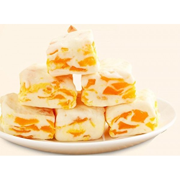 Chinese Specialty Snacks Mango Flavor Nougat 500g 17.6oz