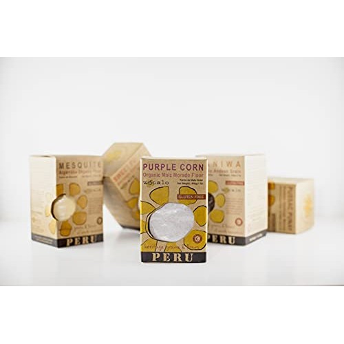 Zocalo Organic Purple Corn Flour for Baking and Cooking, 16 oz, ...