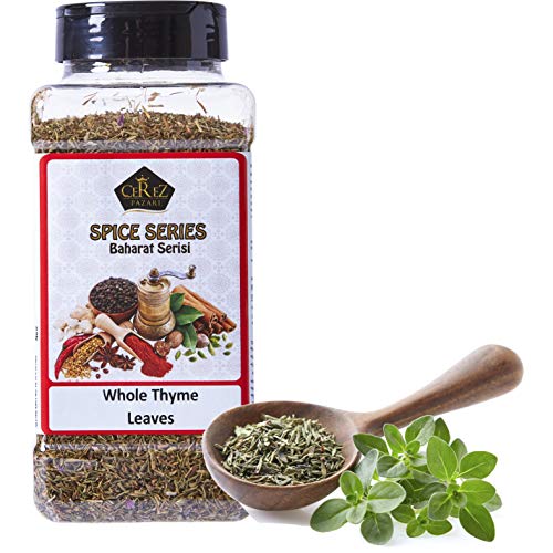 Cerez Pazari Dried Thyme Whole Leaves 6.35 Oz Premium Grade, %10