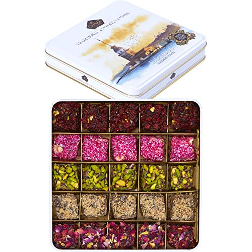 Cerez Pazari Turkish Delight With Mix Of 4 Flavours And Pistachi