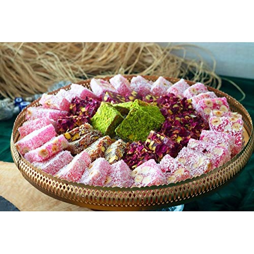 Cerez Pazari Turkish Delight With Mix Of 4 Flavours And Pistachi