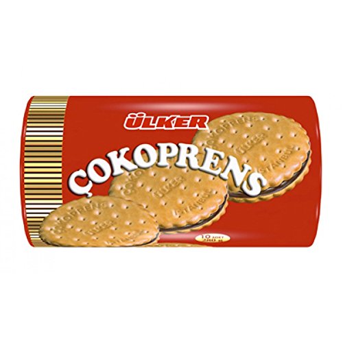 Turkish Biscuits Ulker Cokoprens 1 Package 10 Cokoprens