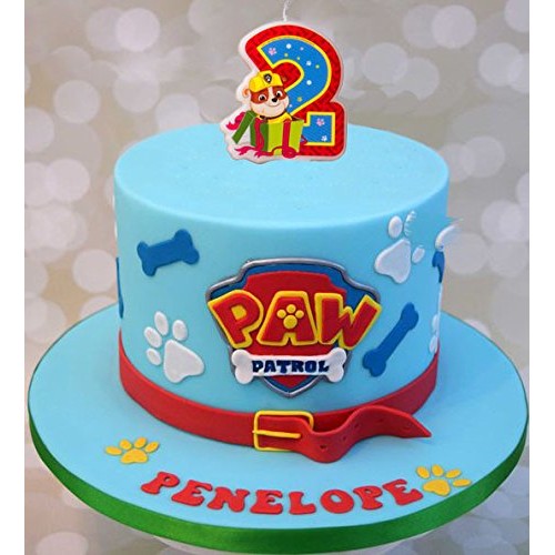 Сandle On A Cake Topper 2 Years Paw Patrol Must Have Accessories
