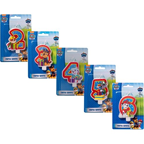 Сandle On A Cake Topper 2 Years Paw Patrol Must Have Accessories