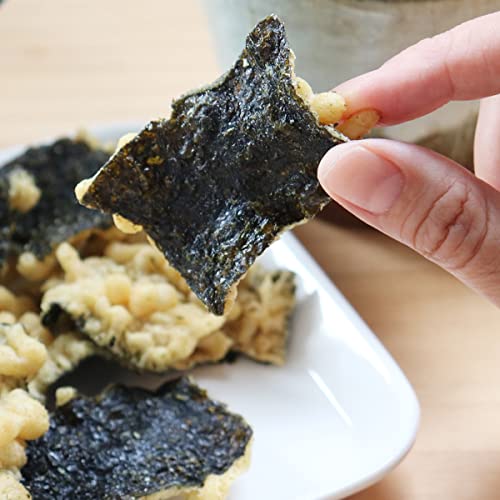 NORITEN Japanese Snacks New Flavor Tempura Seaweed Snacks Made i...