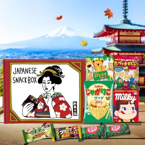 Japanese Snacks & Candy 50 Piece Dagashi Set Gift Box Japanese...