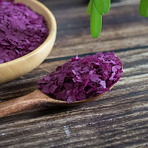 Cooked Purple Sweet Potato Flakes Breakfast Brewed Into Drink Po