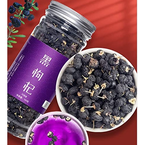 Black Wolfberry 3.52Oz. Canned Herbal Tea Black Wolfberry Dried