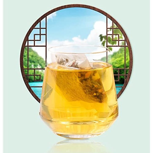 Lemon Hawthorn Lotus Leaf Tea Chinese health herbal tea柠檬山楂...