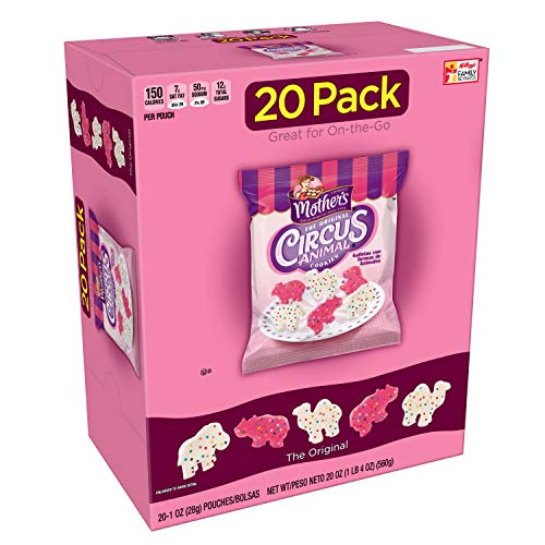 Kelloggs Mothers The Original Circus Animal Cookies, 1 Oz., 20