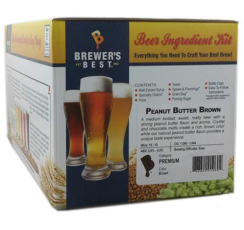 Brewers Best Milk Stout Beer Ingredient Kit – Classic 5-Gallon Extract – MPN 1024