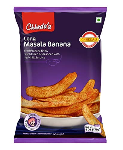 Chheda's Masala Banana Chips - Crispy Long Banana Wafer