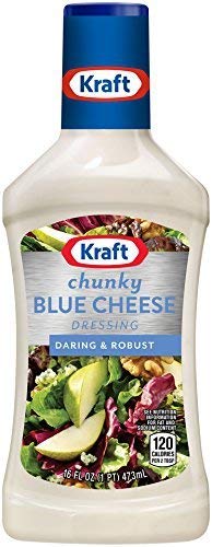 Kraft, Chunky Blue Cheese Dressing, 16Oz Bottle Pack Of 3