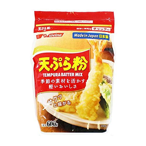 WELNA Tempura Batter Mix by Nisshin 21.16 oz. (600 g) (Pack