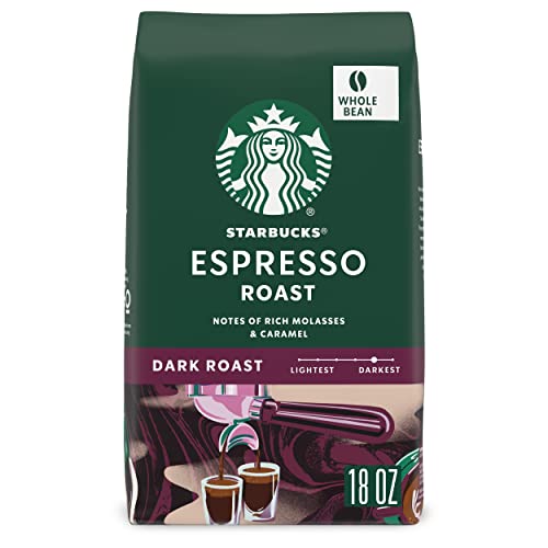 Starbucks Espresso Dark Roast Whole Bean Coffee - 18 oz
