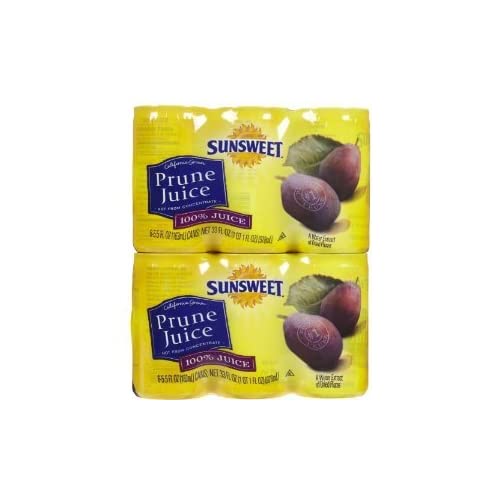 Sunsweet Juice Sunsweet Prune, 5.5ounce Canisters (Pack