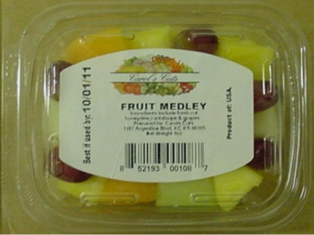 Cut Mixed Fruit and Cantaloupes Recalled Due to Bacterial Contamination